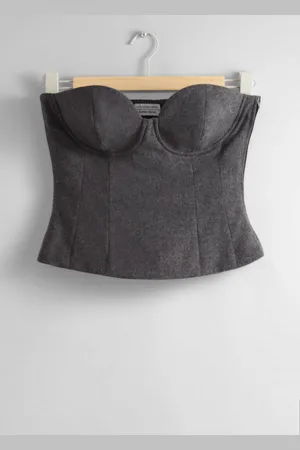 & OTHER STORIES Wool Corset Top