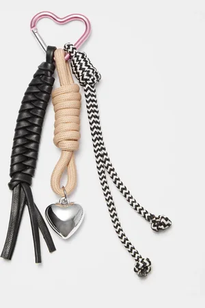 & OTHER STORIES Heart Embellished Keychain