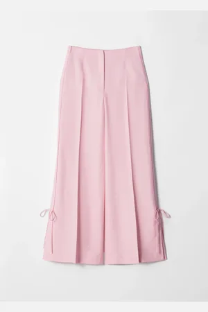 & OTHER STORIES Bow-Detailed Press-Crease Trousers