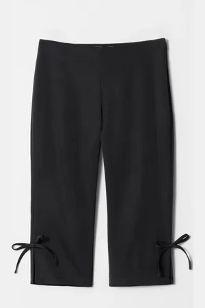 & OTHER STORIES Ribbon-Detailed Capri Trousers