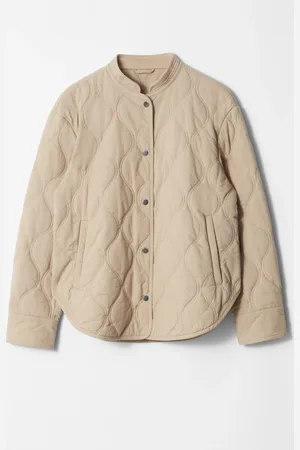 & OTHER STORIES Quilted Stand-Collar Jacket