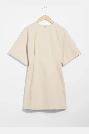 & OTHER STORIES Fitted Short-Sleeve Mini Dress