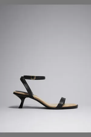& OTHER STORIES Kitten Heel Leather Sandals