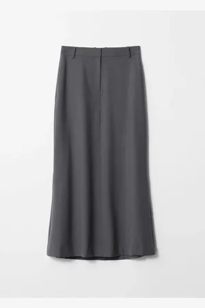 & OTHER STORIES Flared Tailored Maxi Skirt