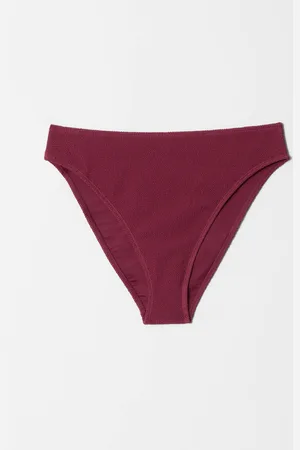 & OTHER STORIES Textured High-Waist Bikini Briefs