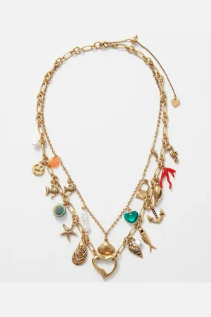 & OTHER STORIES Sea-Themed Charm Necklace