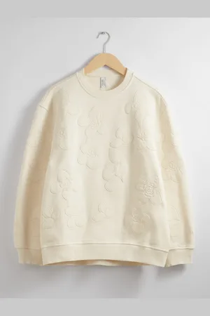 & OTHER STORIES Floral-Jacquard Sweatshirt
