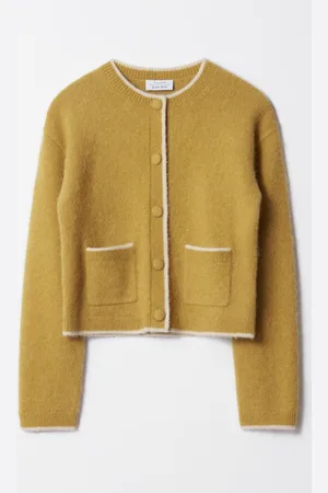 & OTHER STORIES Boxy Crew-Neck Cardigan
