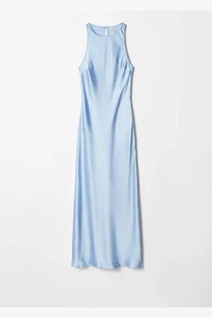 & OTHER STORIES Sleeveless Satin Midi Dress