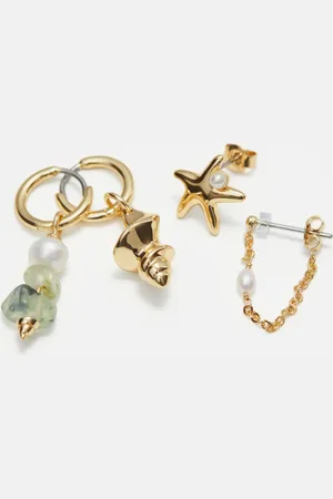 & OTHER STORIES Freshwater Pearl Earrings Set