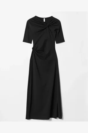 & OTHER STORIES Ruched Midi Dress