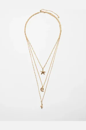& OTHER STORIES Layered Pendant Necklace