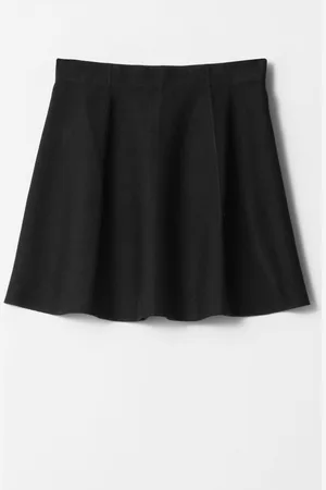 & OTHER STORIES Flared Double-Knit Skirt