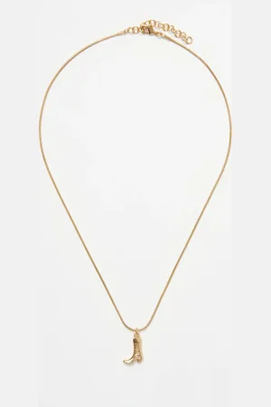 & OTHER STORIES Cowboy Boot Pendant Necklace