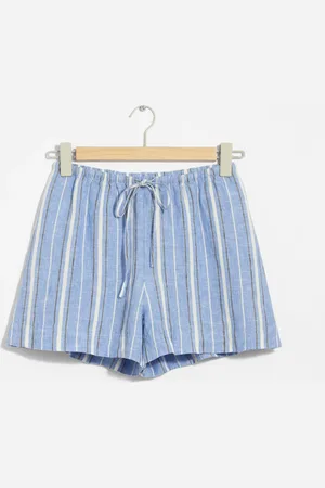 & OTHER STORIES Drawstring Linen Shorts