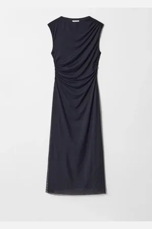 & OTHER STORIES Draped Sleeveless Midi Dress