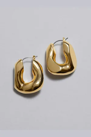 & OTHER STORIES Chunky Twist Hoop Earrings