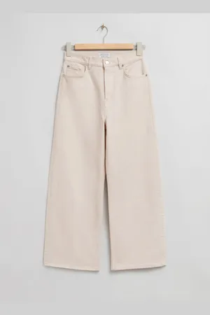 & OTHER STORIES Cropped Wide-Leg Jeans