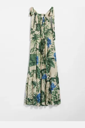 & OTHER STORIES Gathered Sleeveless Midi Dress