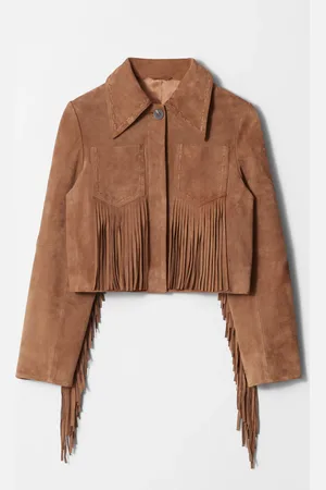 & OTHER STORIES Fringe Suede Jacket