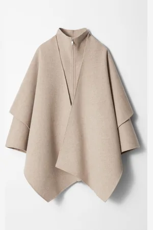 & OTHER STORIES Asymmetric Wool Cape