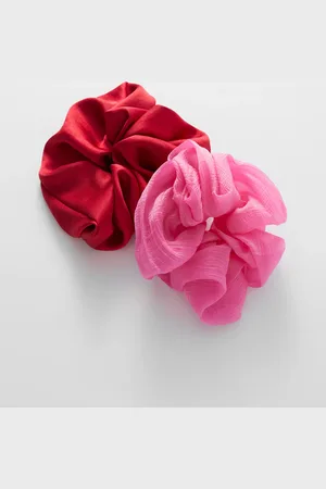 & OTHER STORIES Duo Extra-Large Satin Finish Scrunchie Set