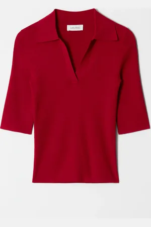 & OTHER STORIES Collared Short-Sleeve Top