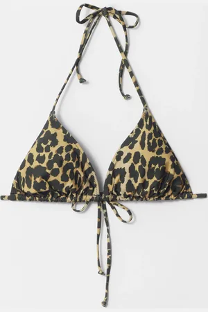 & OTHER STORIES Halterneck Triangle Bikini Top