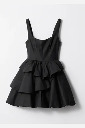 & OTHER STORIES Tiered Bubble Mini Dress