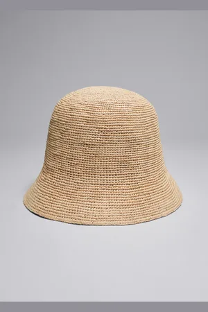 & OTHER STORIES Woven Straw Bucket Hat