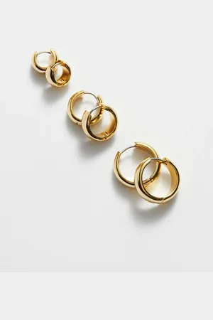 & OTHER STORIES Chunky Hoop Set