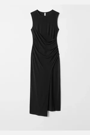 & OTHER STORIES Draped Midi Dress