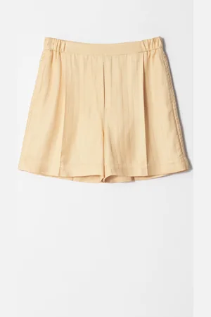 & OTHER STORIES Press-Crease Jacquard Shorts