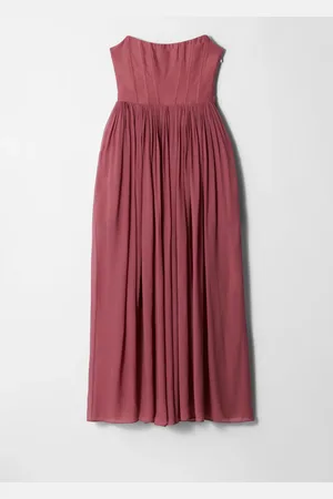 & OTHER STORIES Sheer Corset Maxi Dress