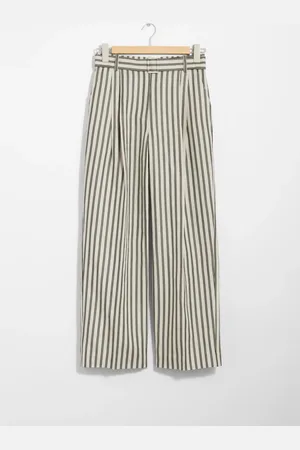 & OTHER STORIES Striped Tailored Trousers