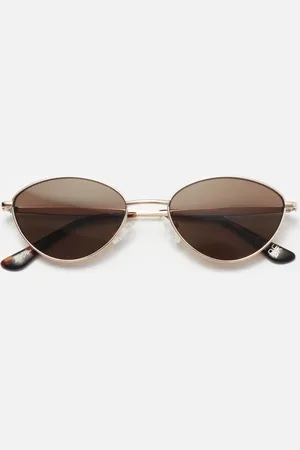 & OTHER STORIES Oval-Frame Metal Sunglasses
