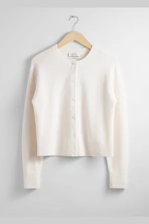 & OTHER STORIES Boxy Merino Wool Cardigan