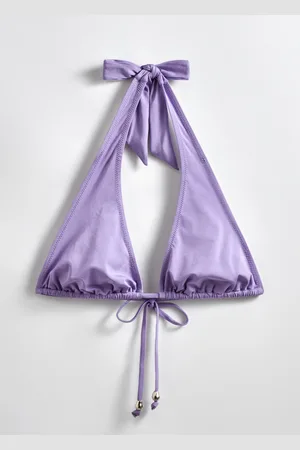& OTHER STORIES Halterneck Triangle Bikini Top