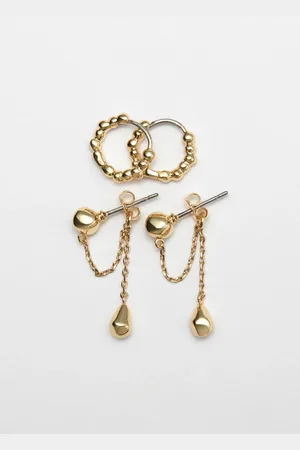 & OTHER STORIES Chain Earrings Set