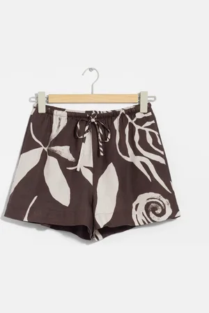 & OTHER STORIES Drawstring Linen Shorts