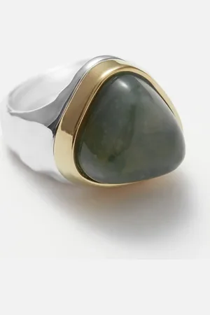 & OTHER STORIES Two-Toned Stone Ring