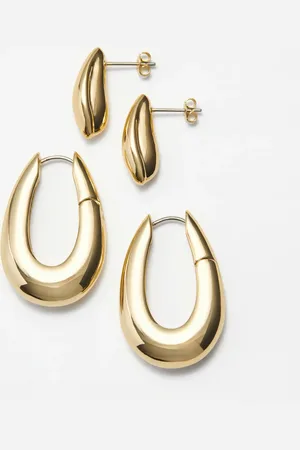 & OTHER STORIES Drop Stud Earrings