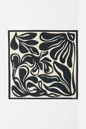 & OTHER STORIES Leaf Print Scarf