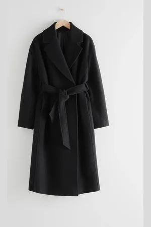 & OTHER STORIES Voluminous Belted Wool Coat