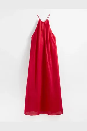 & OTHER STORIES Sleeveless Halterneck Midi Dress