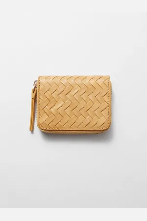 & OTHER STORIES Braided Leather Wallet
