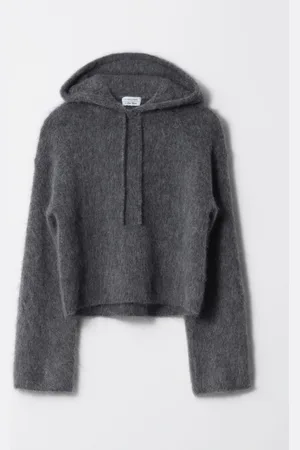 & OTHER STORIES Knitted Mohair-Blend Hoodie