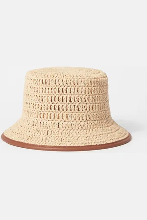 & OTHER STORIES Accent-Trim Straw Bucket Hat