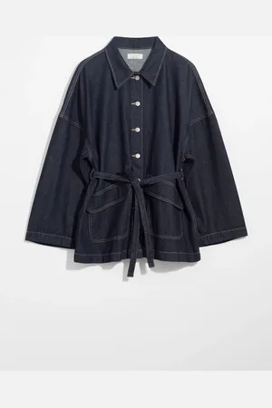 & OTHER STORIES Belted Oversized Denim Jacket
