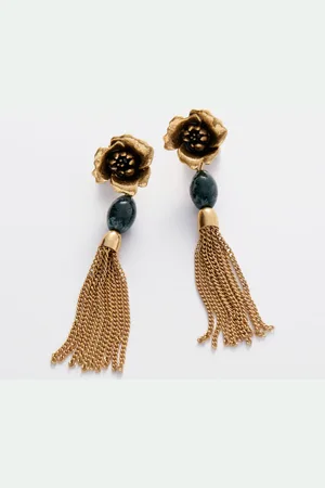& OTHER STORIES Wild Rose Pendant Earrings
